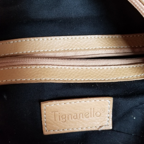 Tan satchel handbag - Picture 4 of 6